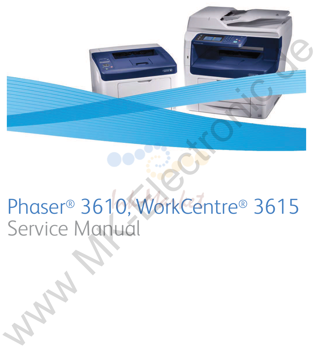 1. Phaser® 3610, WorkCentre® 3615