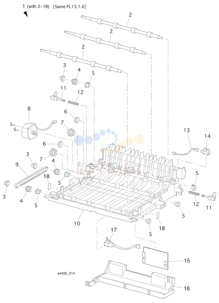 19. PL 13.2 Duplex (2 of 2) - Exploded View