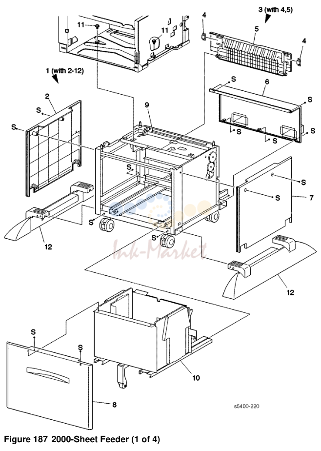 16. PL 12.1 2000-Sheet Feeder (1 of 4)