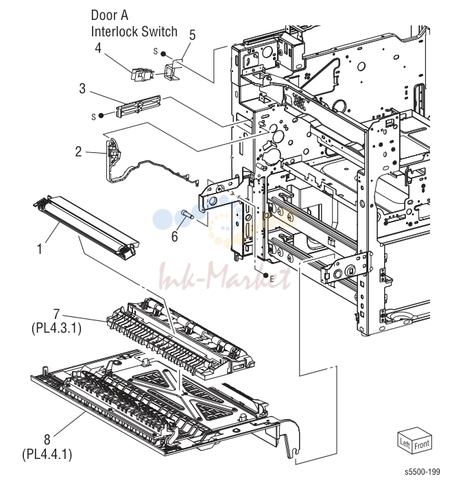9. Parts List 4.2 L/H Upper Assembly
