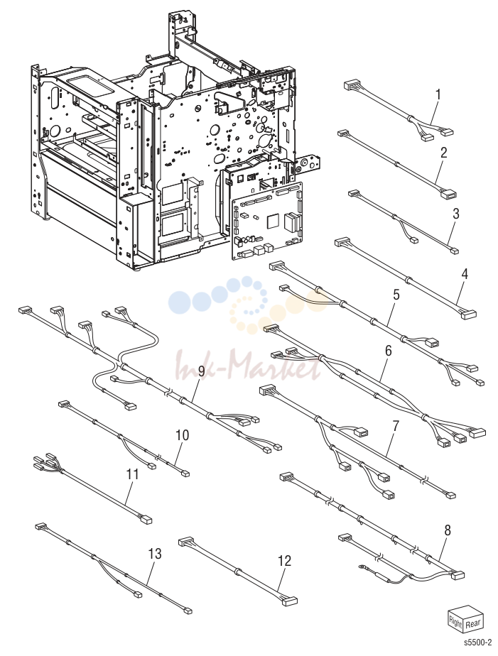 15. Parts List 8.2 Harness