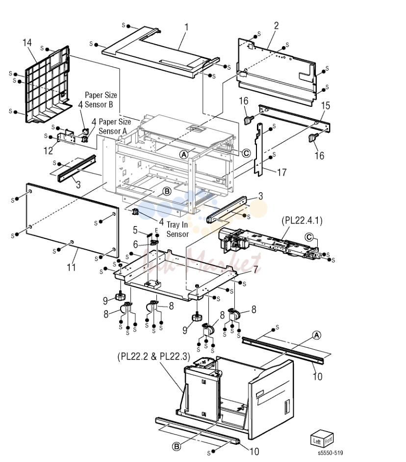 Tray 6 (HCF) Covers