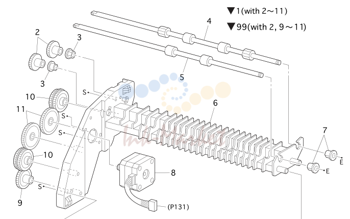 9. PL 7.1 Chute Assembly Exit