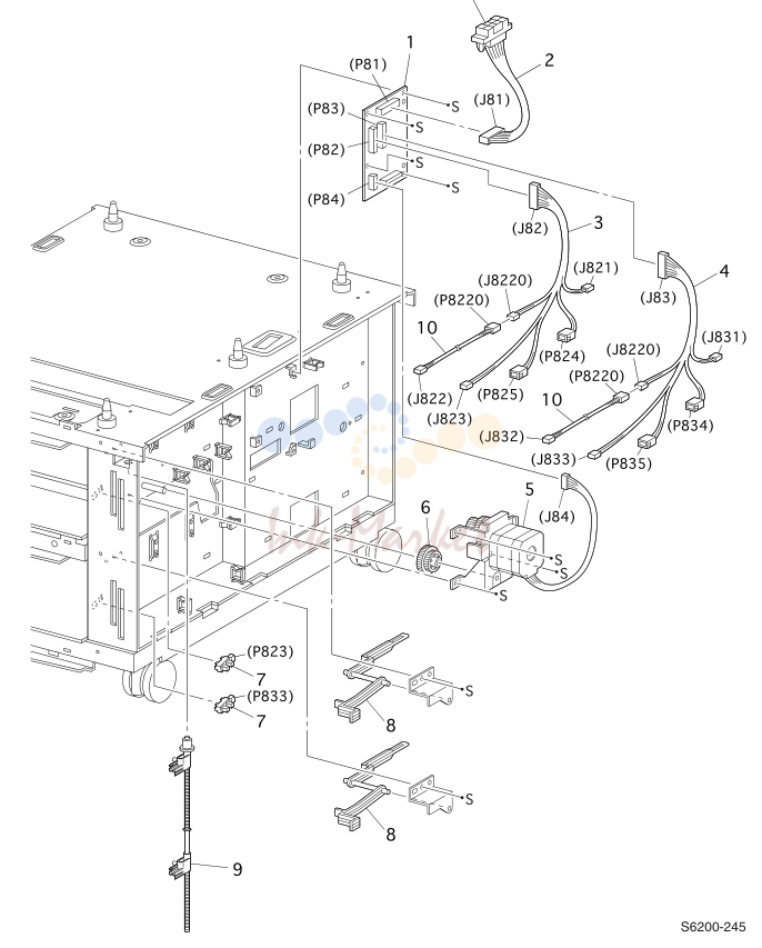 20. PL 14.5 High-Capacity Feeder Harness, Board and