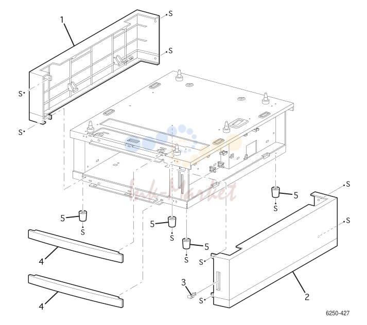20. 500-sheet Feeder Covers