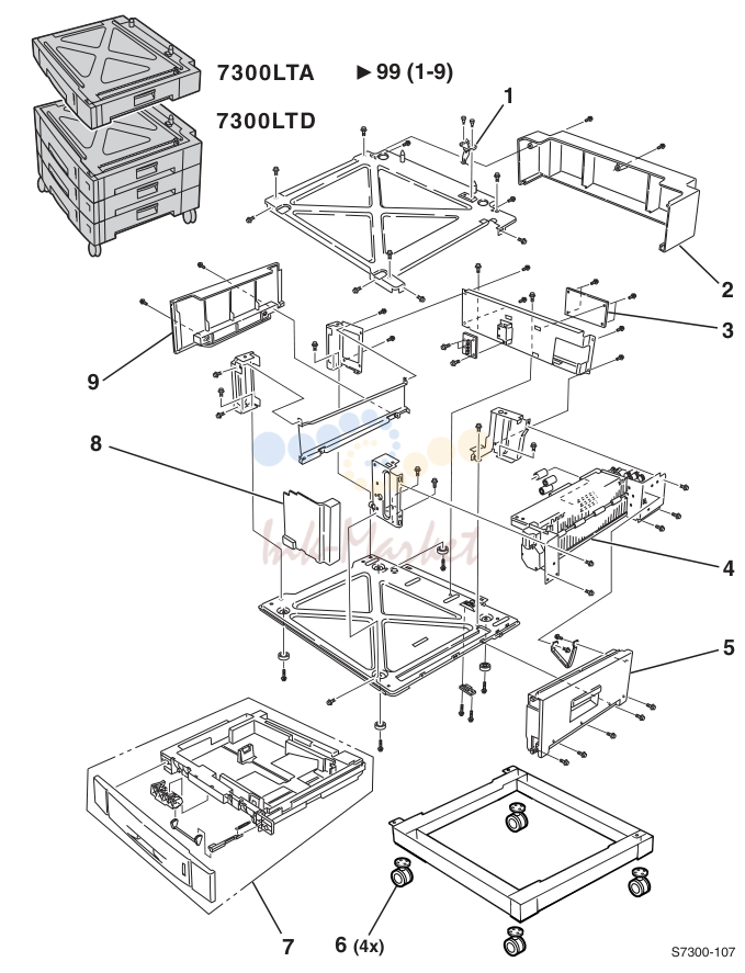 8. Field Replaceable Units (FRU) Parts List 7-209