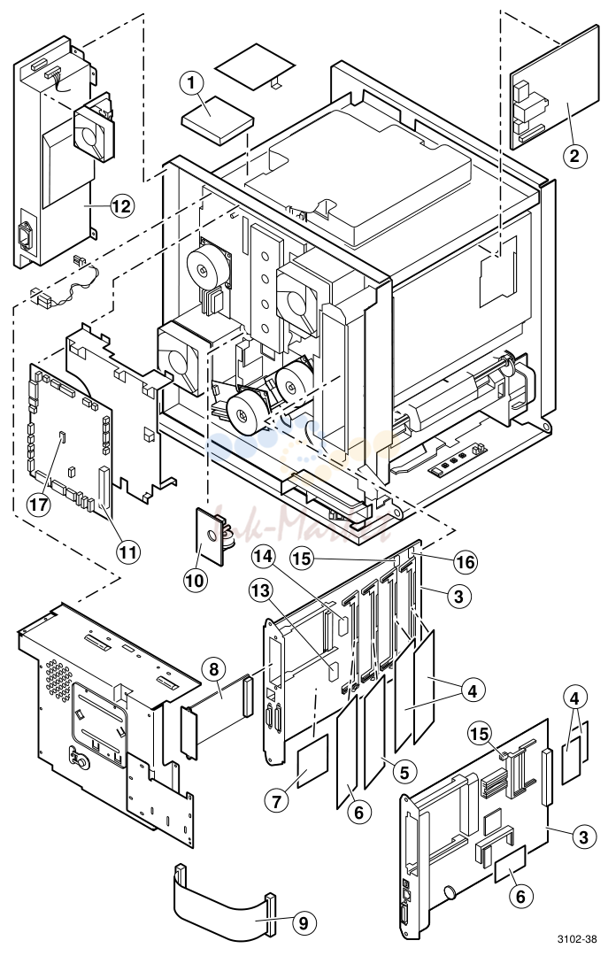 6. Part Serial number Qty Name and description