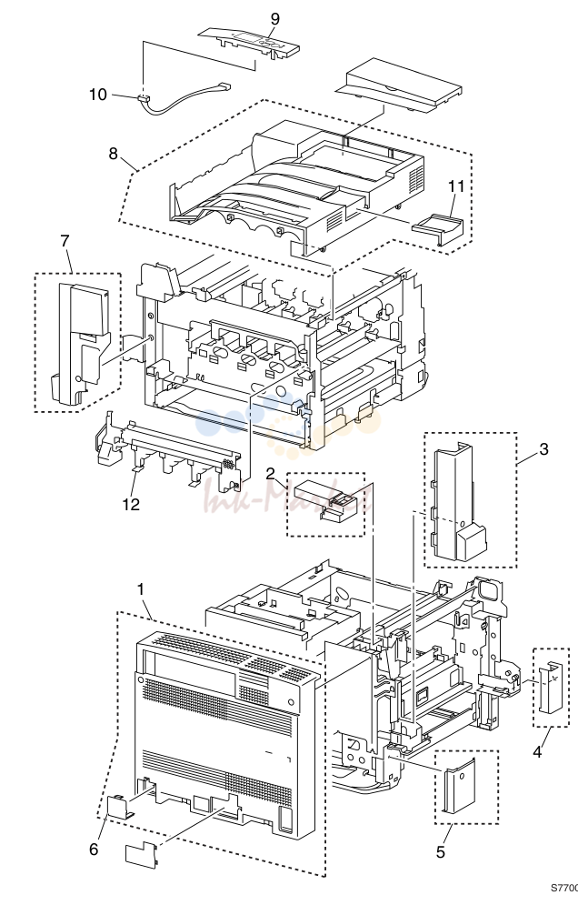 3. PL 8-7 Cover FRUs (cont’d.)