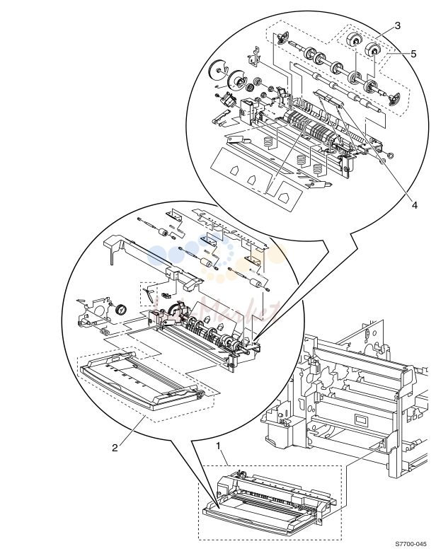 10. PL 8-16 Multi-Purpose Tray FRUs
