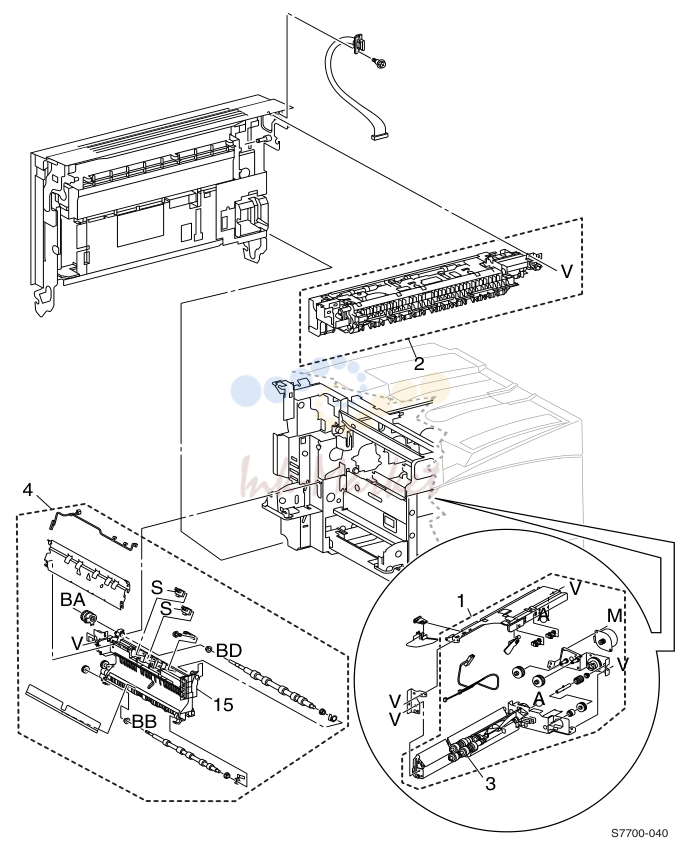 11. PL 8-17 Paper Feed FRUs