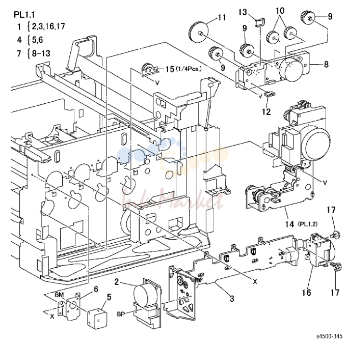 1. Parts List 1.1 Drive Unit