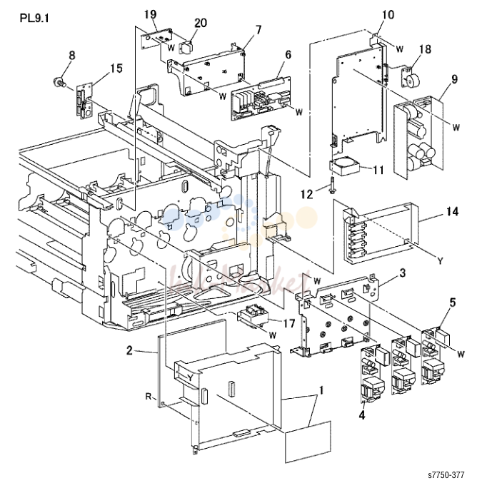 11. Part List 9.1 Electrical Components: 1 of 3