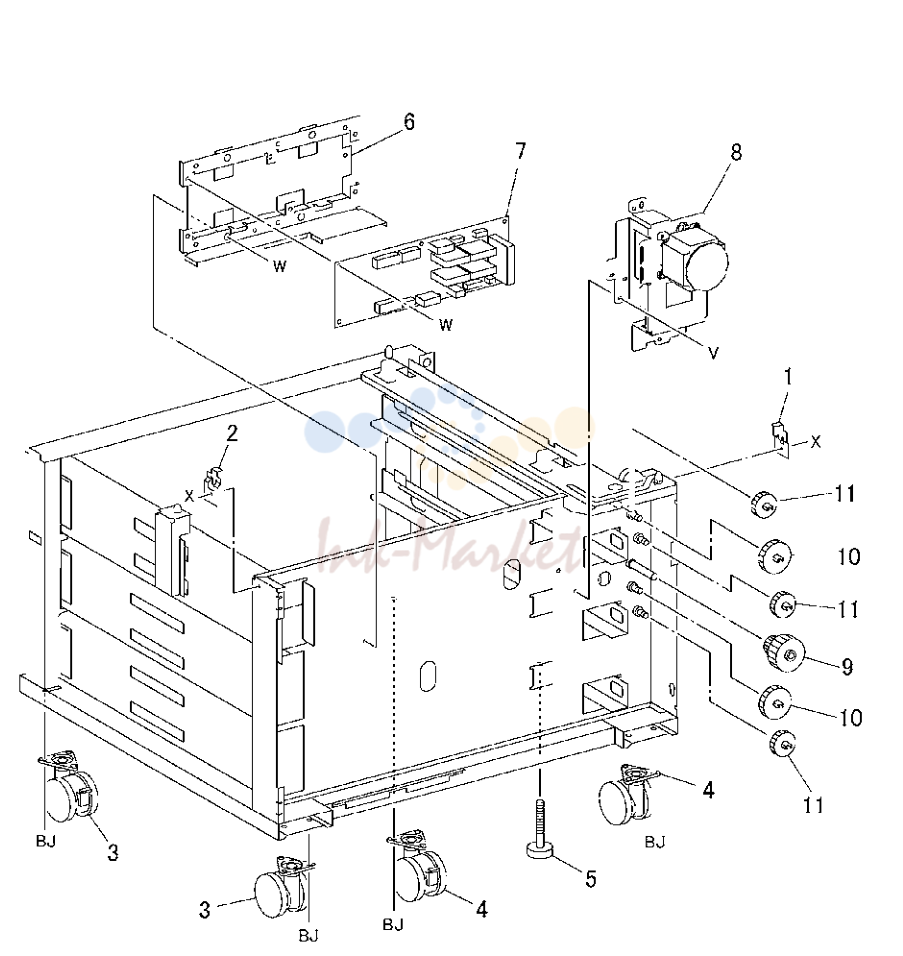Electrical Components and Casters
