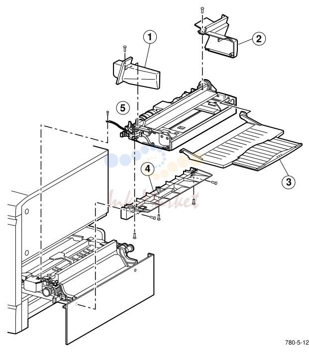 3. Multi-purpose tray cover FRUs