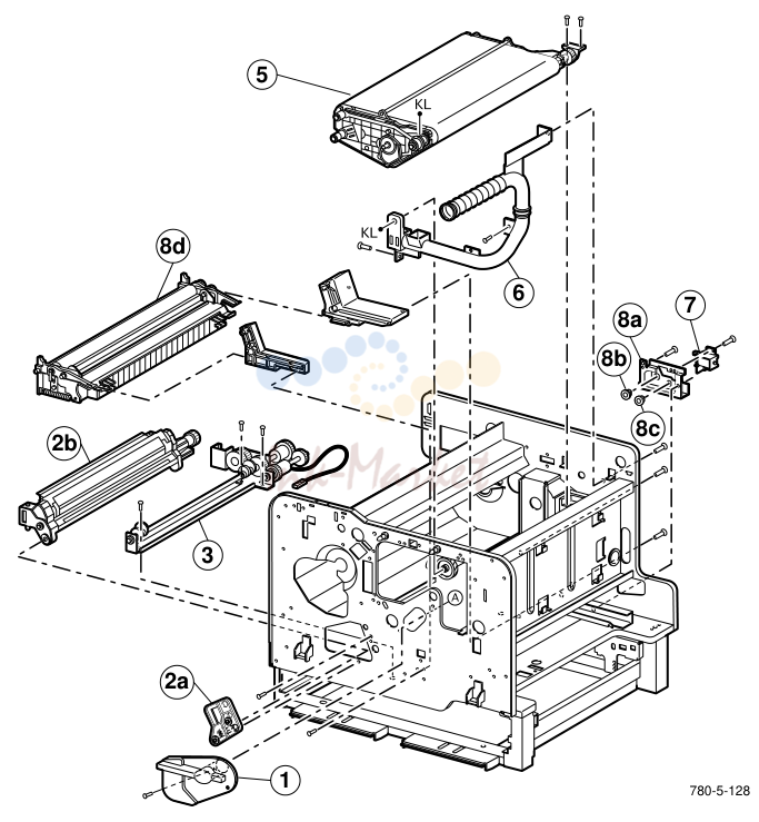 10. Accumulator belt assembly FRUs