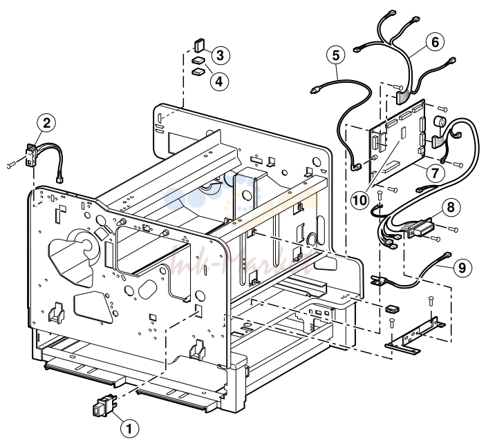 16. Electronics (front) FRUs