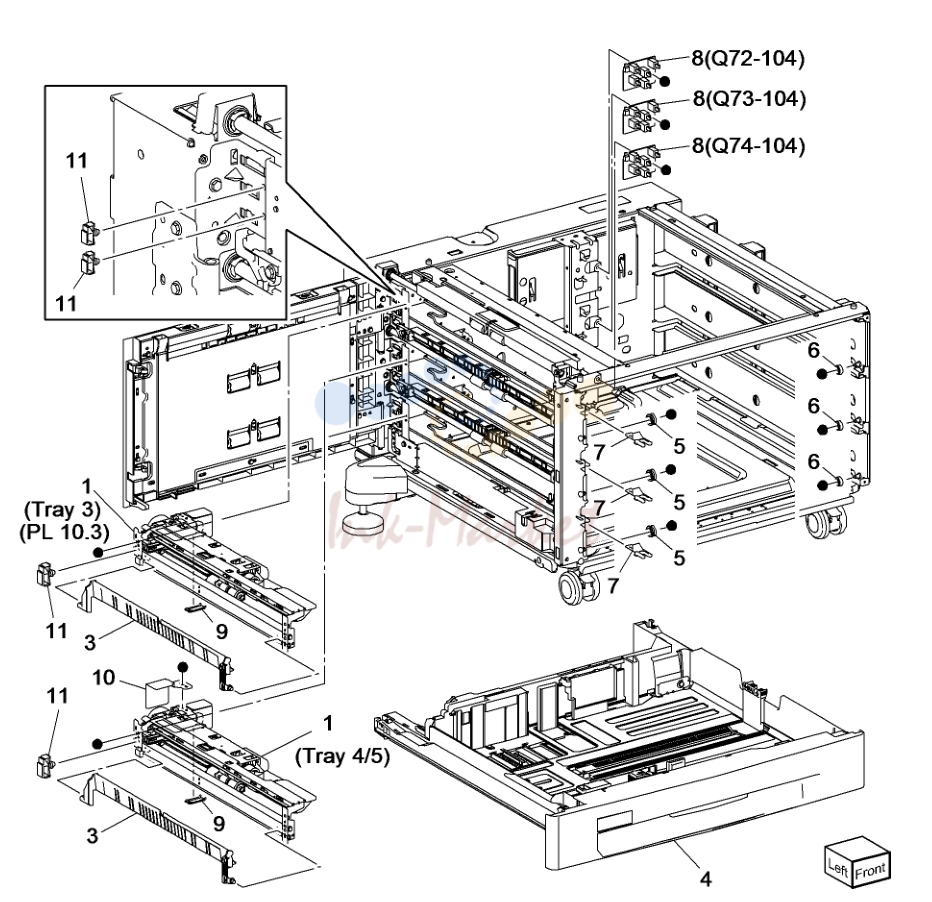 3 Tray Module