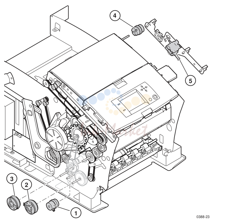 7. Figure A-6. Solenoid and Clutch Parts