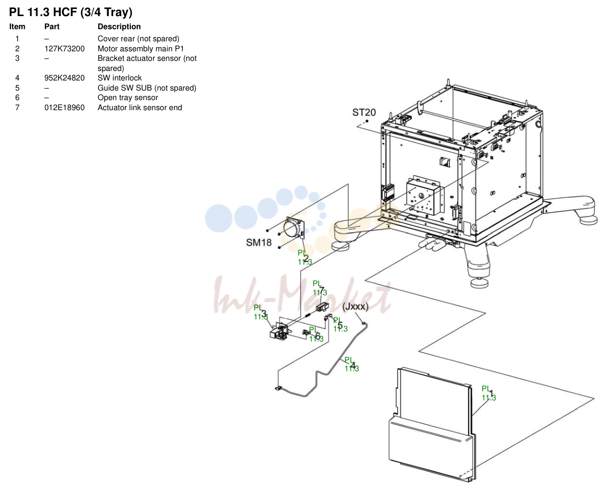 HCF (3/4 Tray)