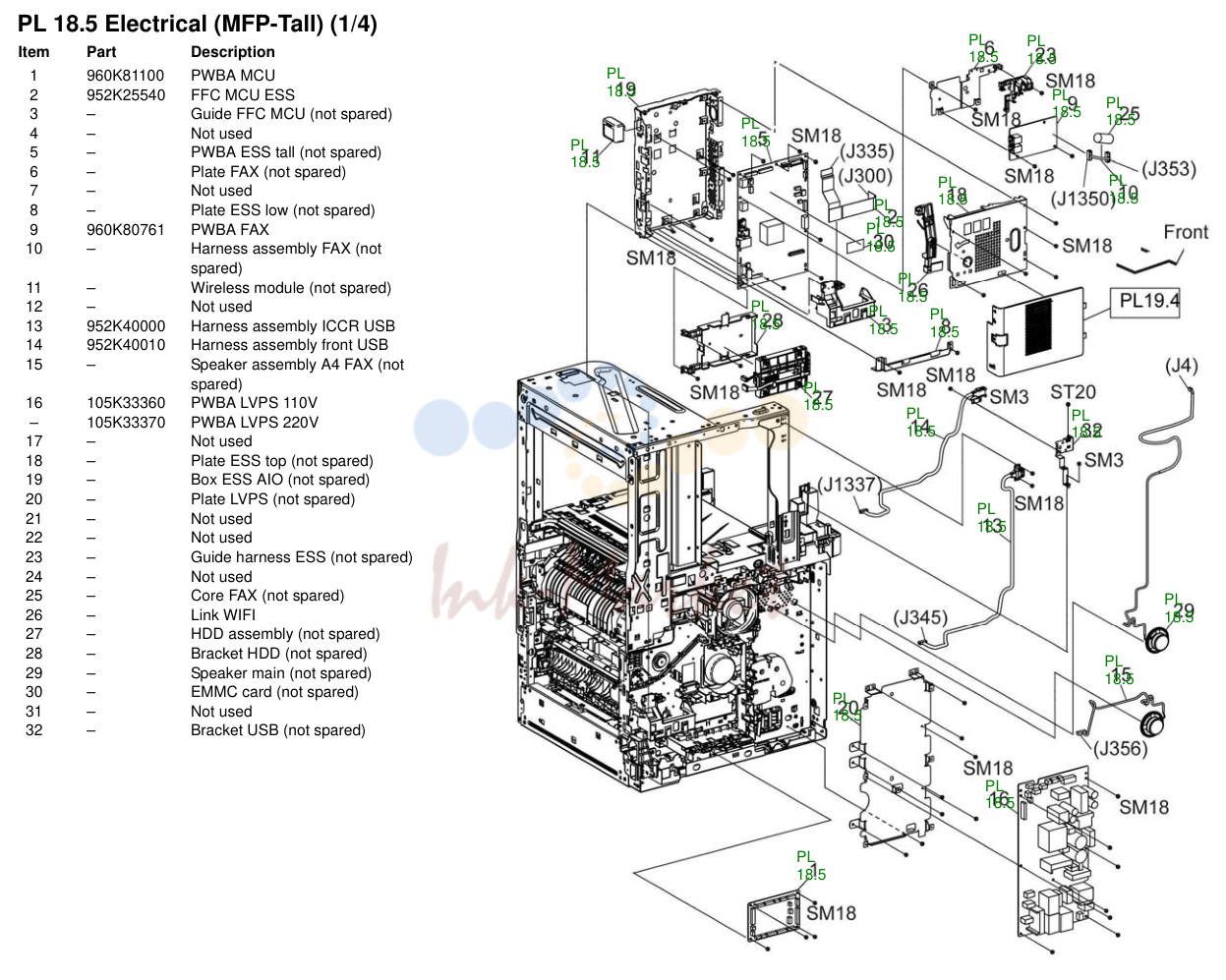 Electrical (MFP-Tall) (1/4)