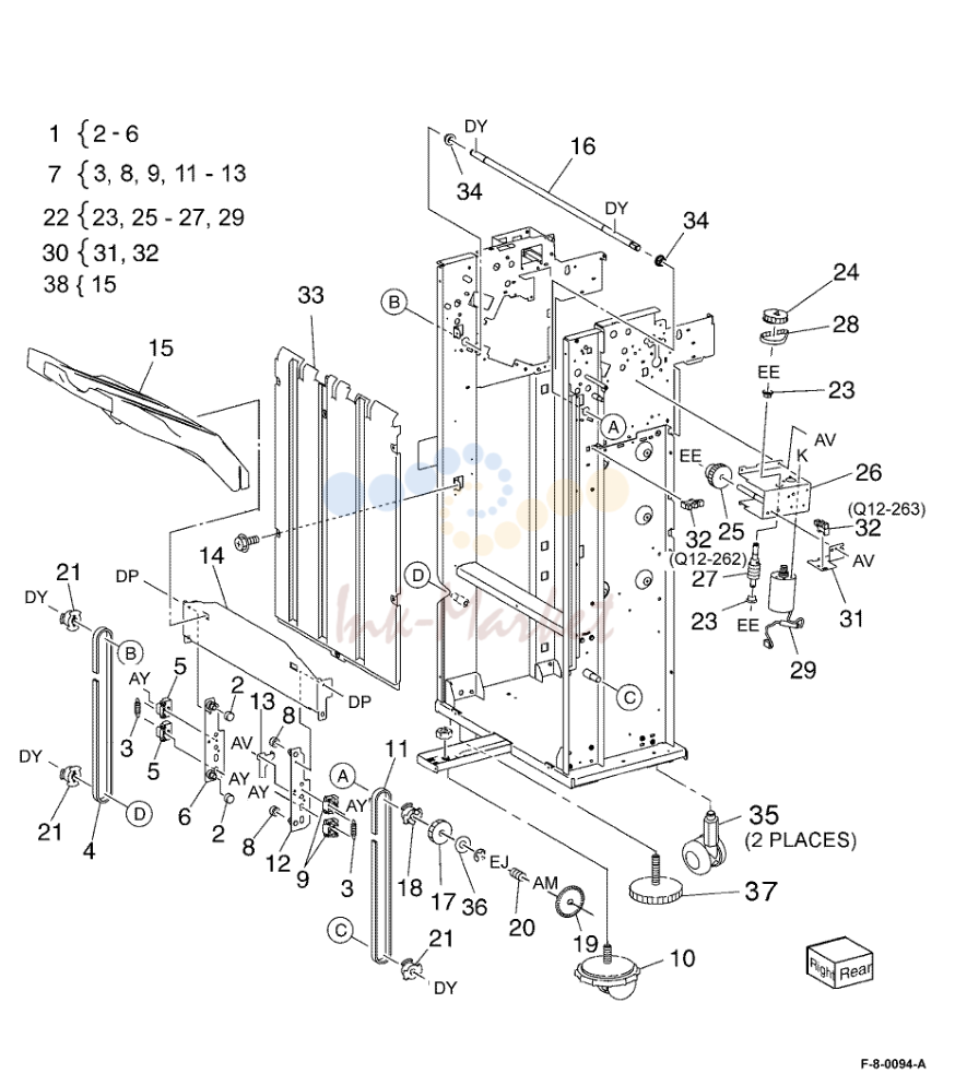 Office Finisher LX Stacker