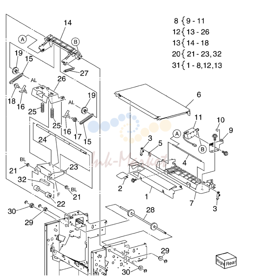 Office Finisher LX Ejector (2 of 5)
