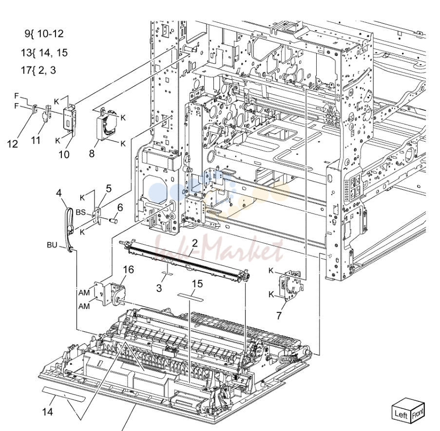 58. левый крышка Components