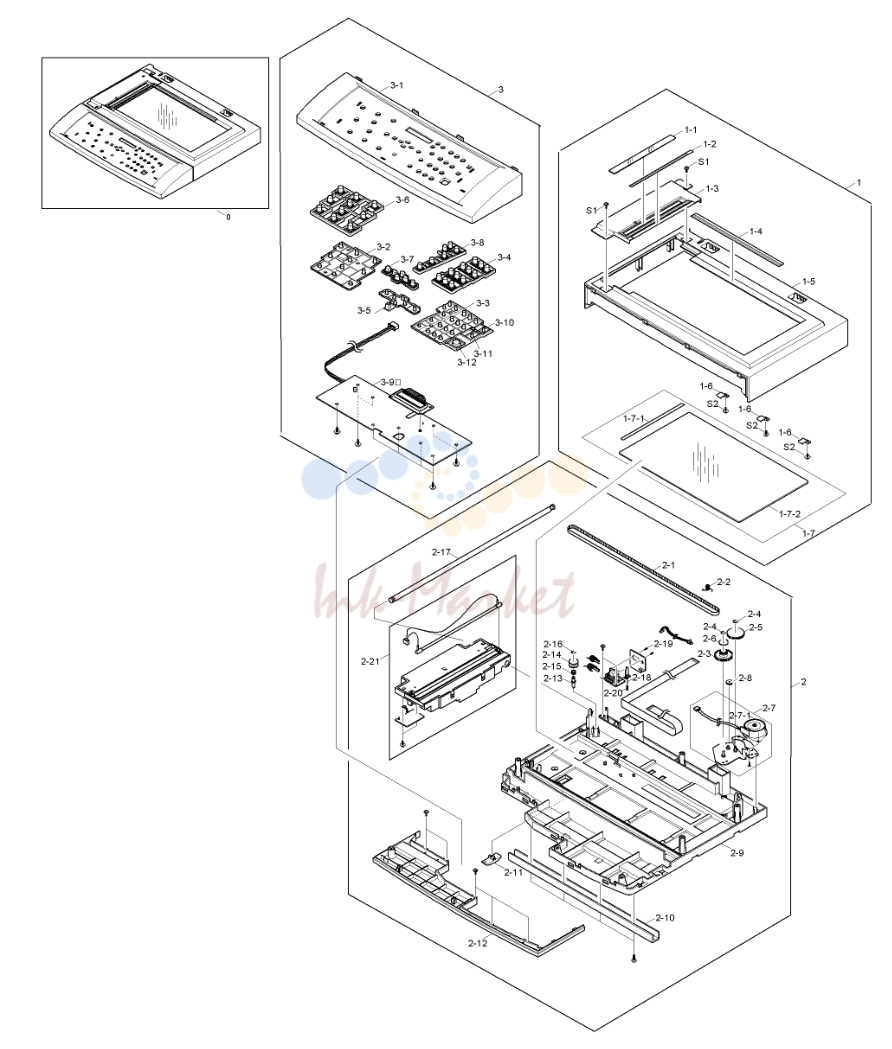 2. Exploded View & Parts List