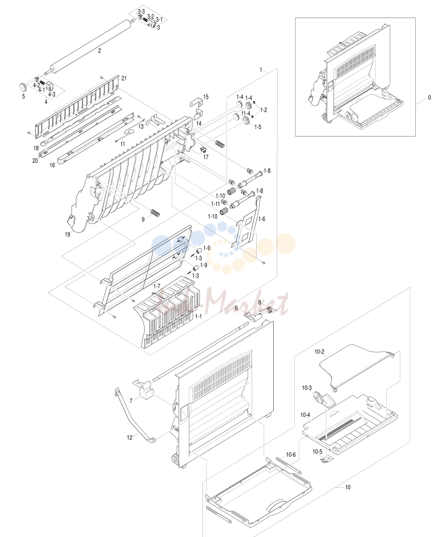 4. Exploded View & Parts List