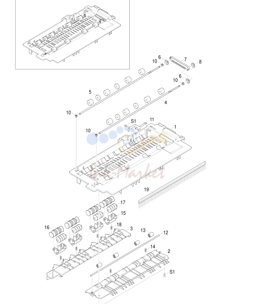 6. Exploded View & Parts List