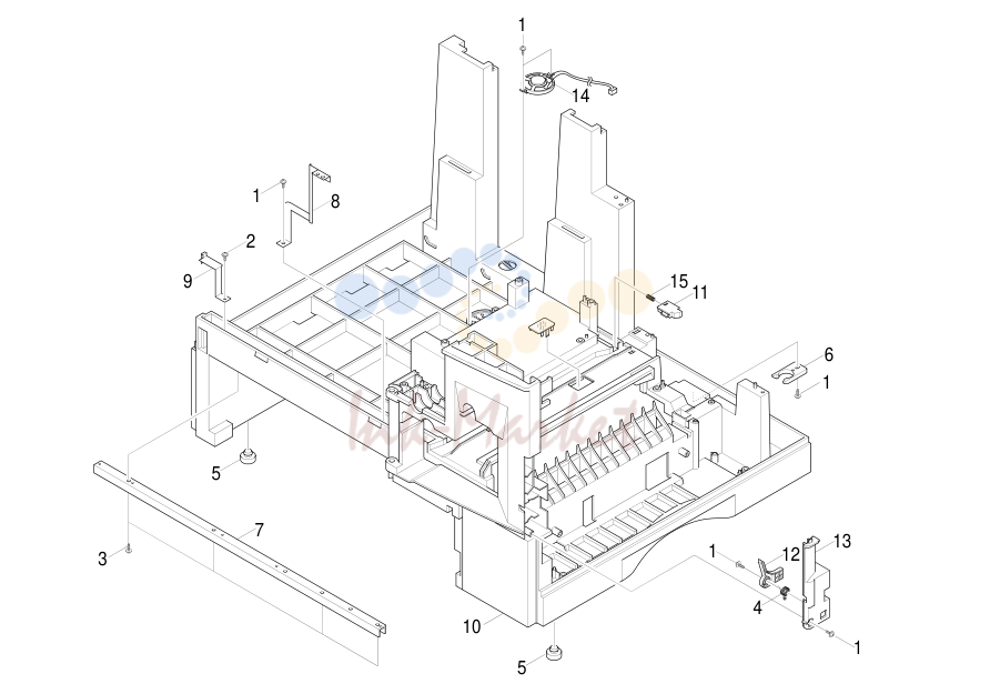 9. Exploded View & Parts List
