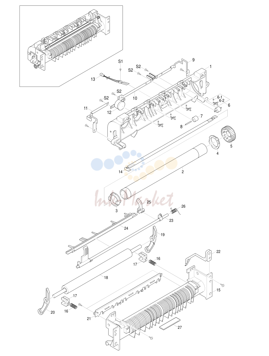 13. Exploded View & Parts List