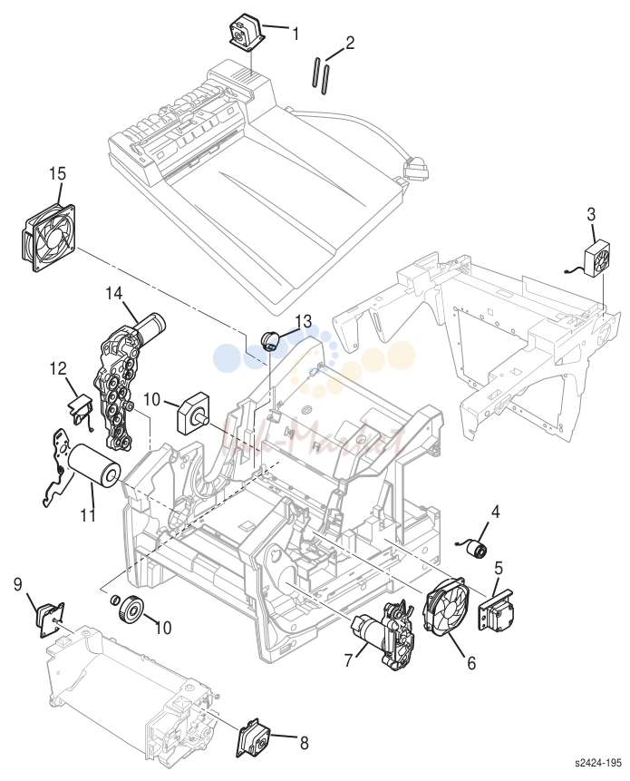 4. Motors, Gears, Solenoids, Clutches, Sensors, Fans and