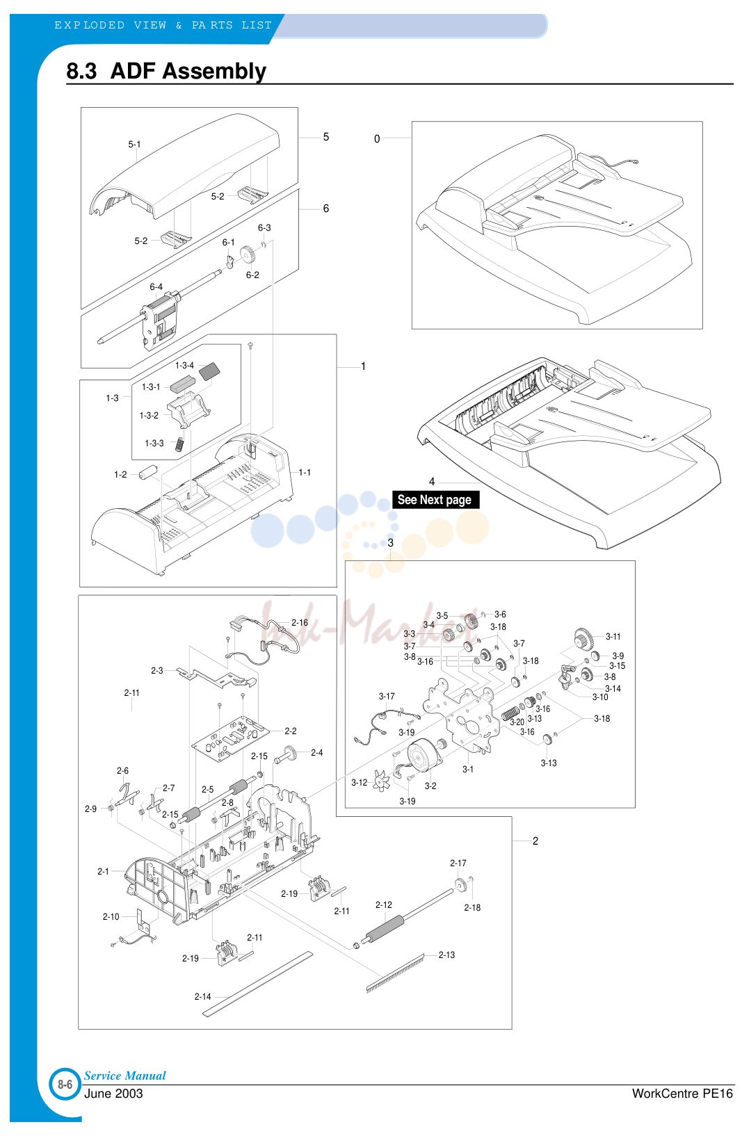3. EXPLODED VIEW & PA RTS LIST