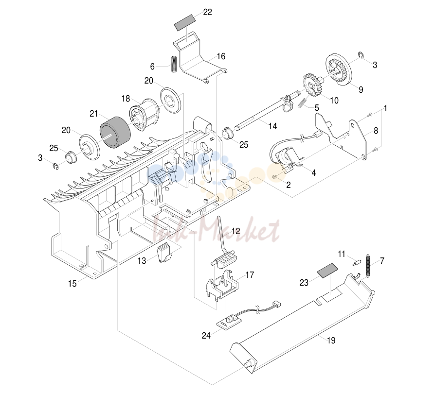 8. Exploded View & Parts List