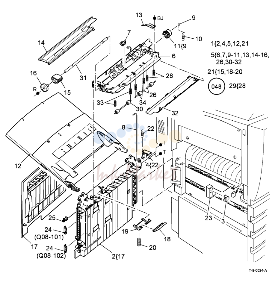 3. PL 7.30 Bypass Tray and Left Door
