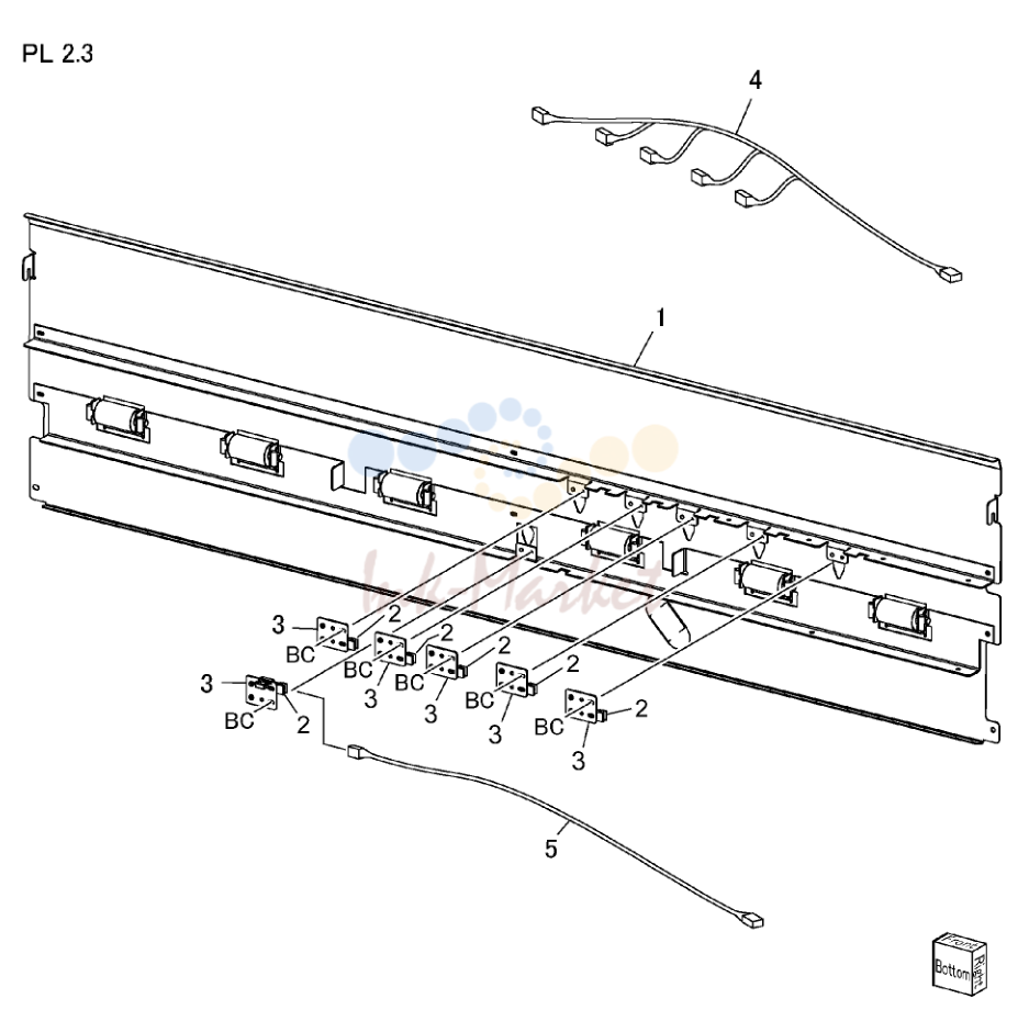 Manual подачи Baffle-3 в сборе