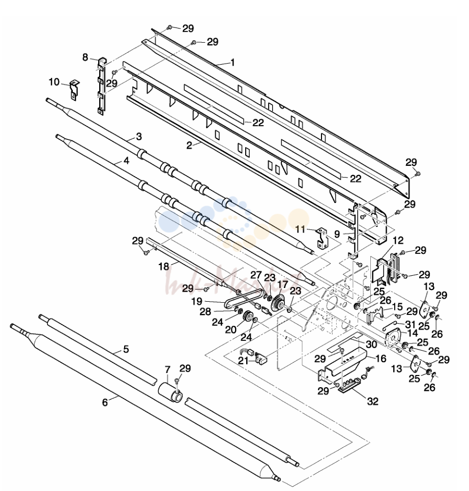 верхний Drawer Components (Part 3 of 4)