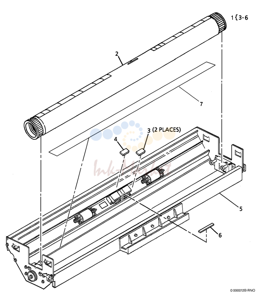 Roll Supply Drawer Components (Part 4 of 4)