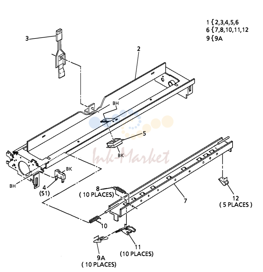 печь Heat Control And Stripper Fingers