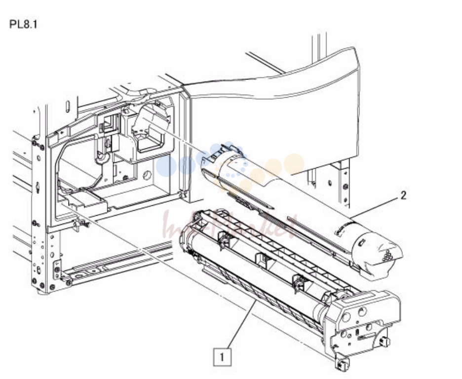 3. PL 8.1 Drum Cartridge,Toner