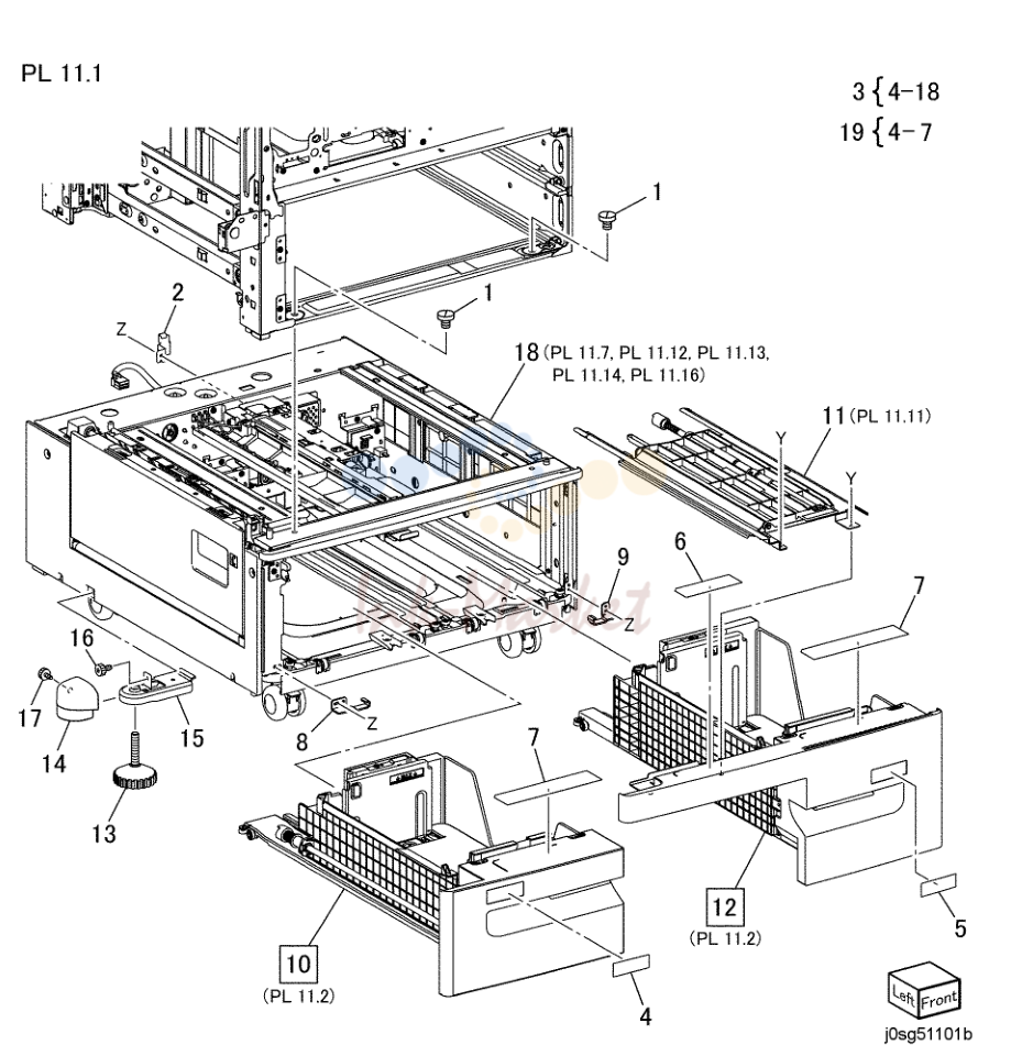 Tray Module (TTM) (Option)