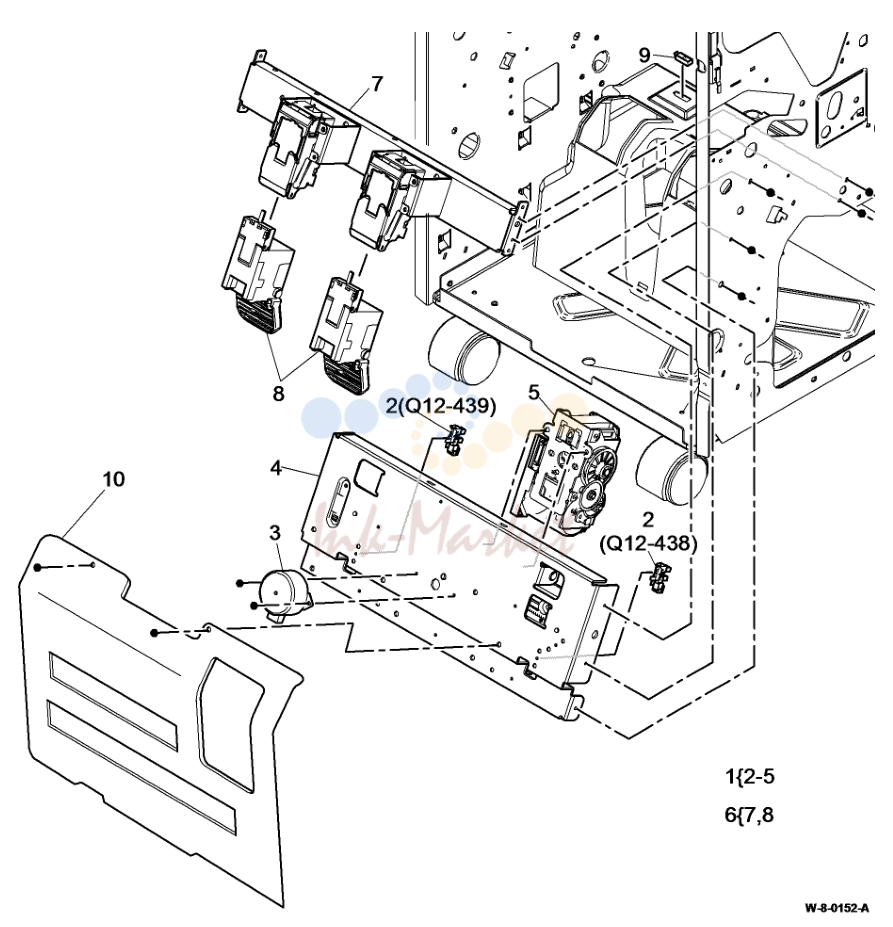 LVF BM Booklet Stapler в сборе