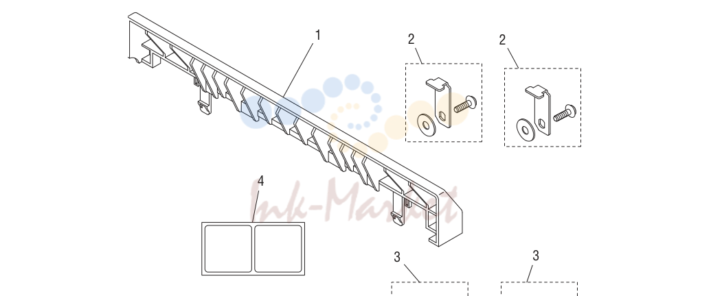 Optional 500-Sheet Tray 3/4 (7 of 7) - Accessory