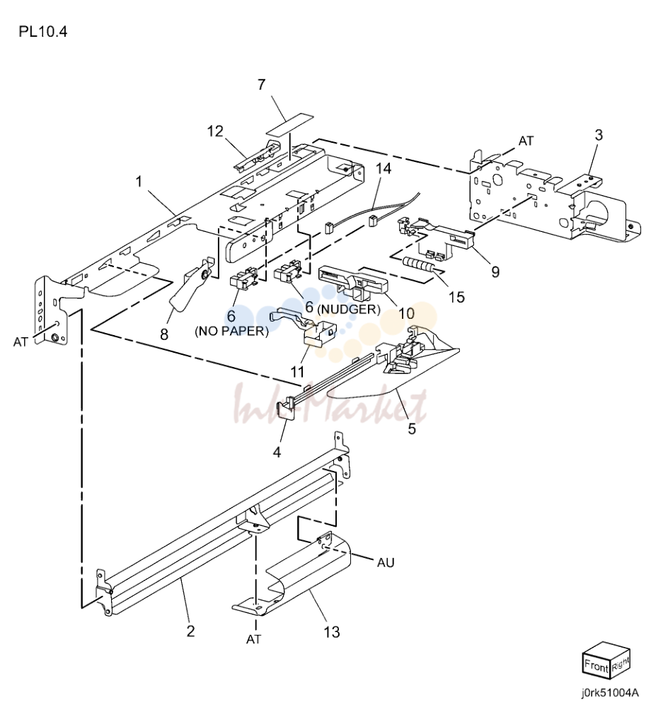 Tray 3/4 Feeder в сборе (1 of 3)