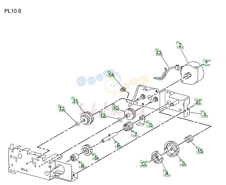 Tray 3/4 Feeder в сборе (3 of 3)