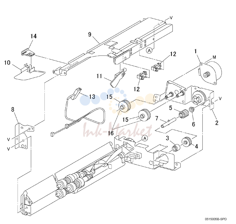 Tray 3 Feeder: 1 of 2 (3TM)