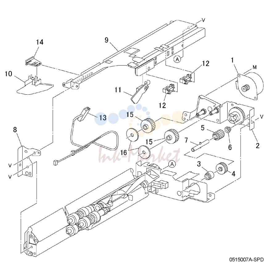 Tray 4 Feeder: 1 of 2 (3TM)