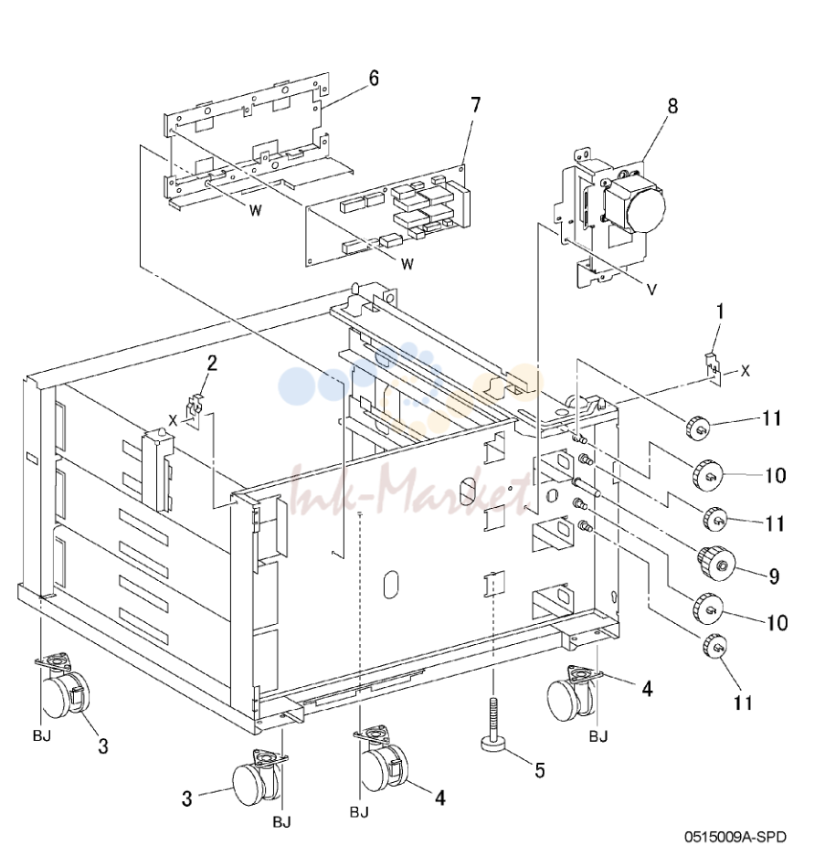 Electrical Components and Casters (3TM)