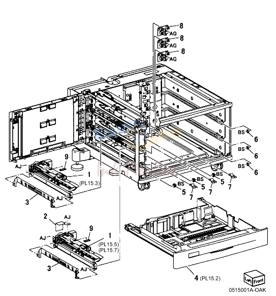 Three Tray Module